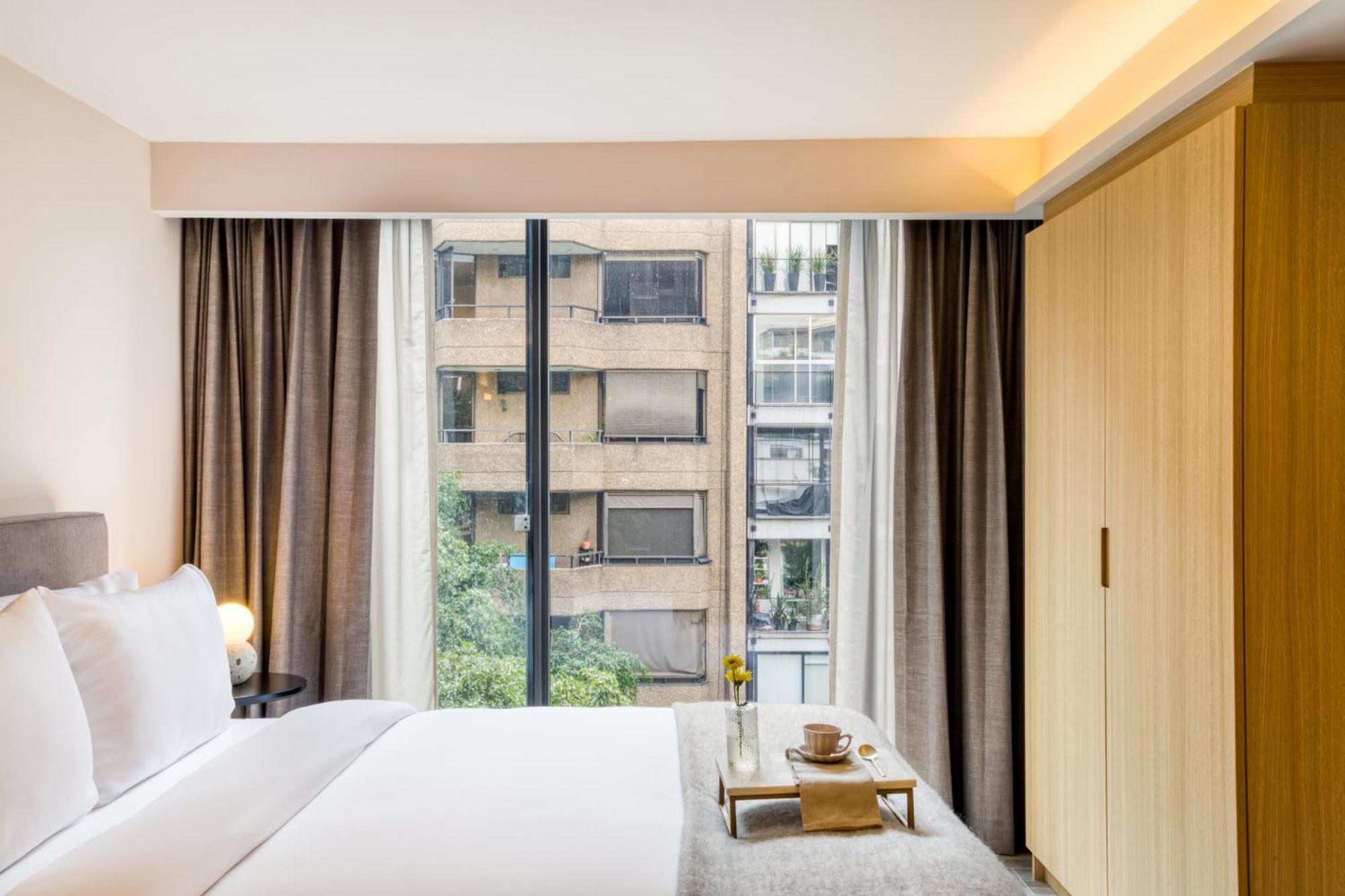 Uliv Parque Lincoln Apartman Mexikóváros Szoba fotó