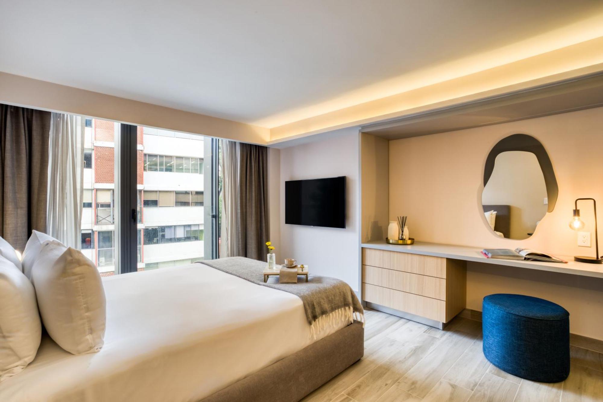 Uliv Parque Lincoln Apartman Mexikóváros Szoba fotó