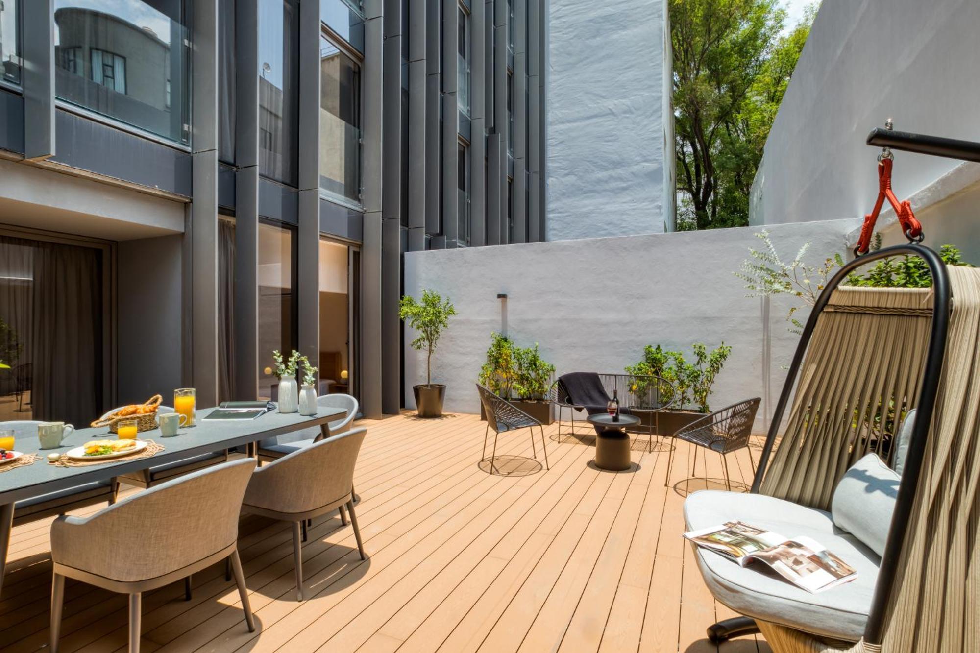 Uliv Parque Lincoln Apartman Mexikóváros Szoba fotó