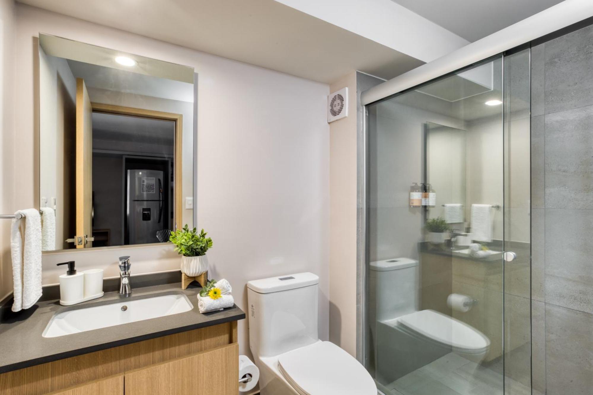 Uliv Parque Lincoln Apartman Mexikóváros Szoba fotó