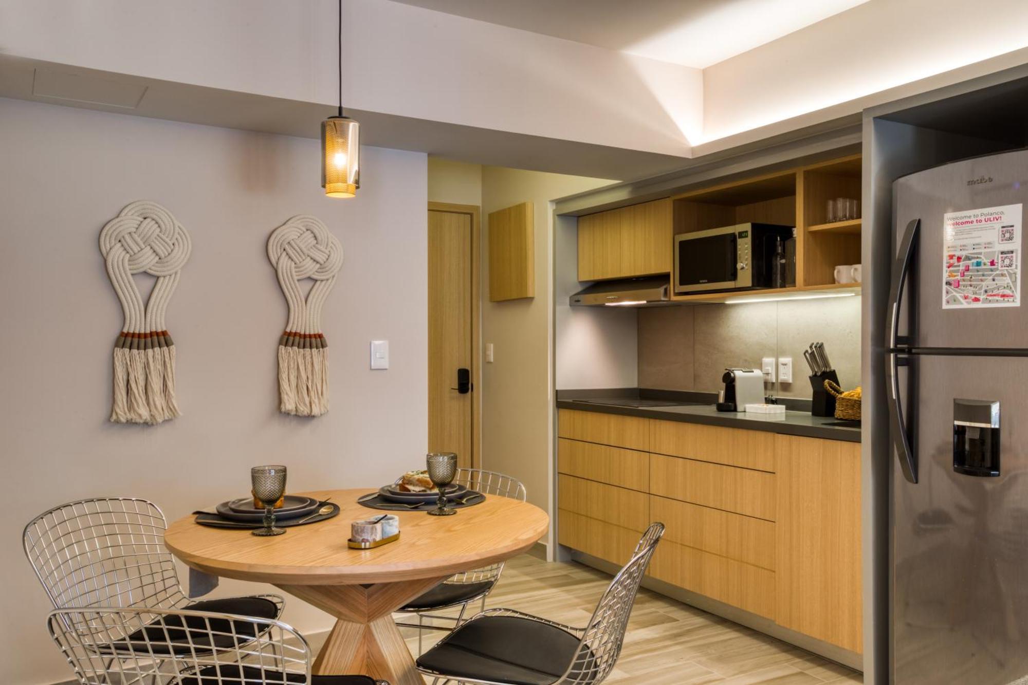 Uliv Parque Lincoln Apartman Mexikóváros Szoba fotó