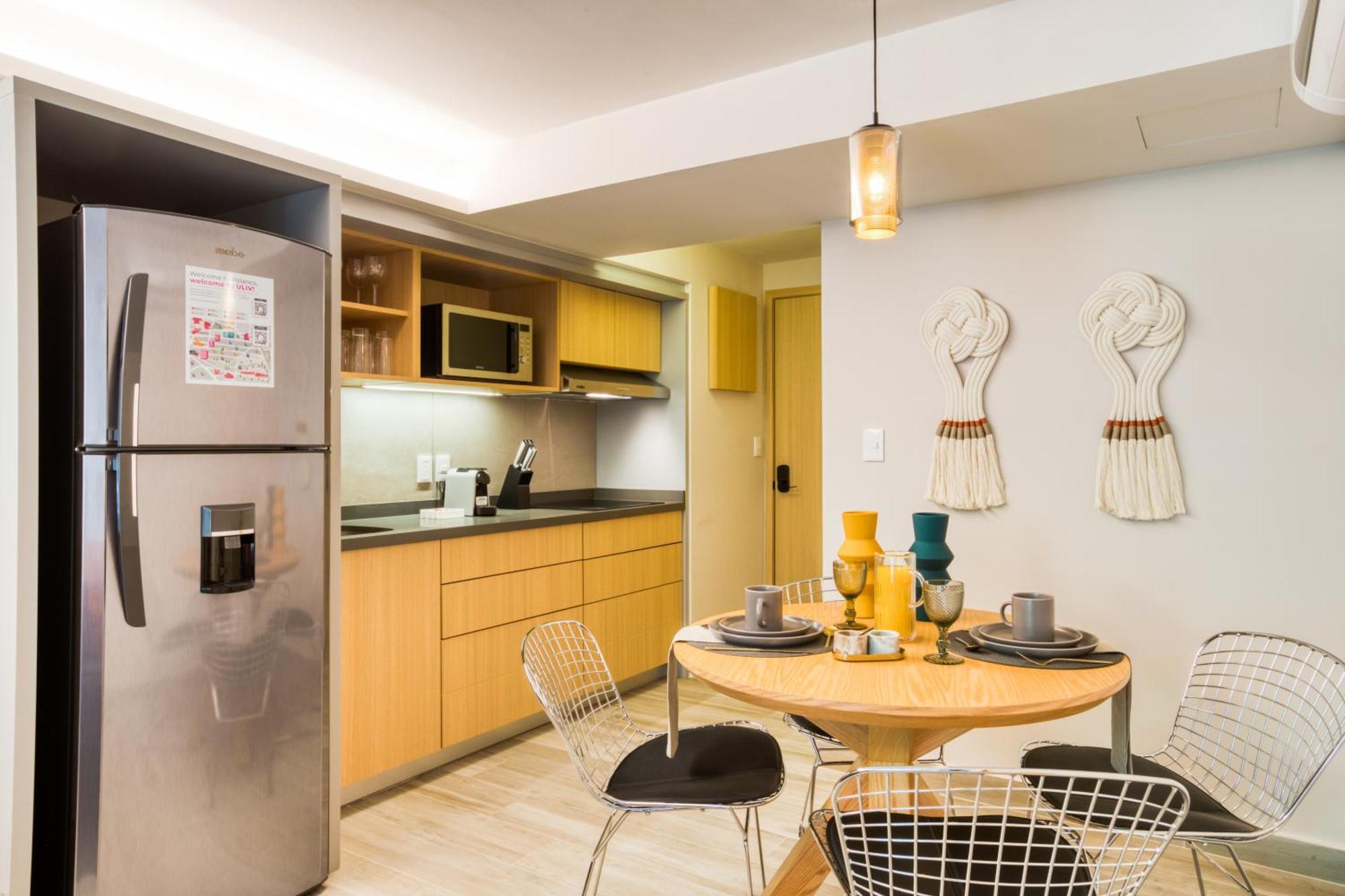 Uliv Parque Lincoln Apartman Mexikóváros Szoba fotó