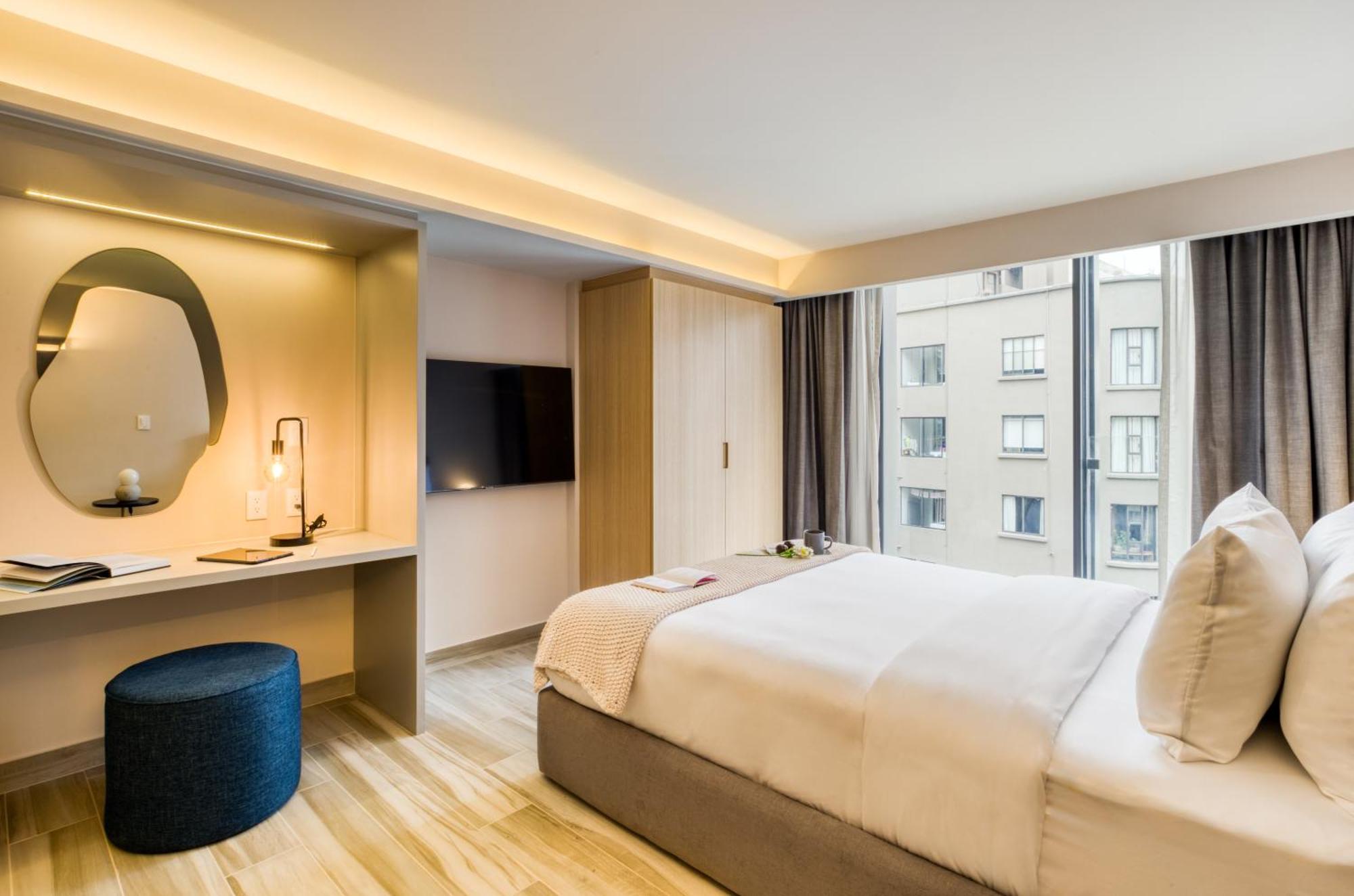 Uliv Parque Lincoln Apartman Mexikóváros Szoba fotó