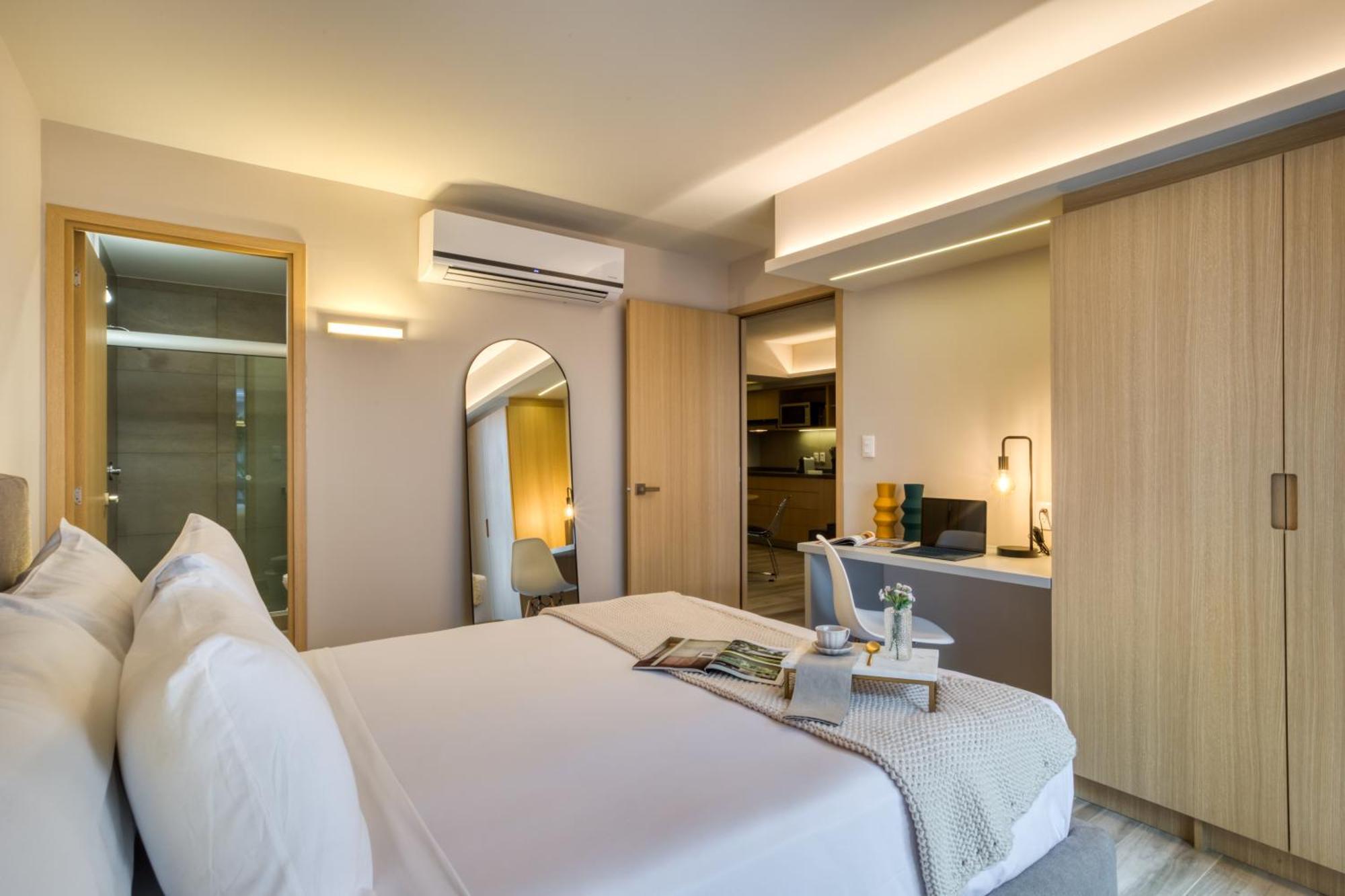 Uliv Parque Lincoln Apartman Mexikóváros Szoba fotó