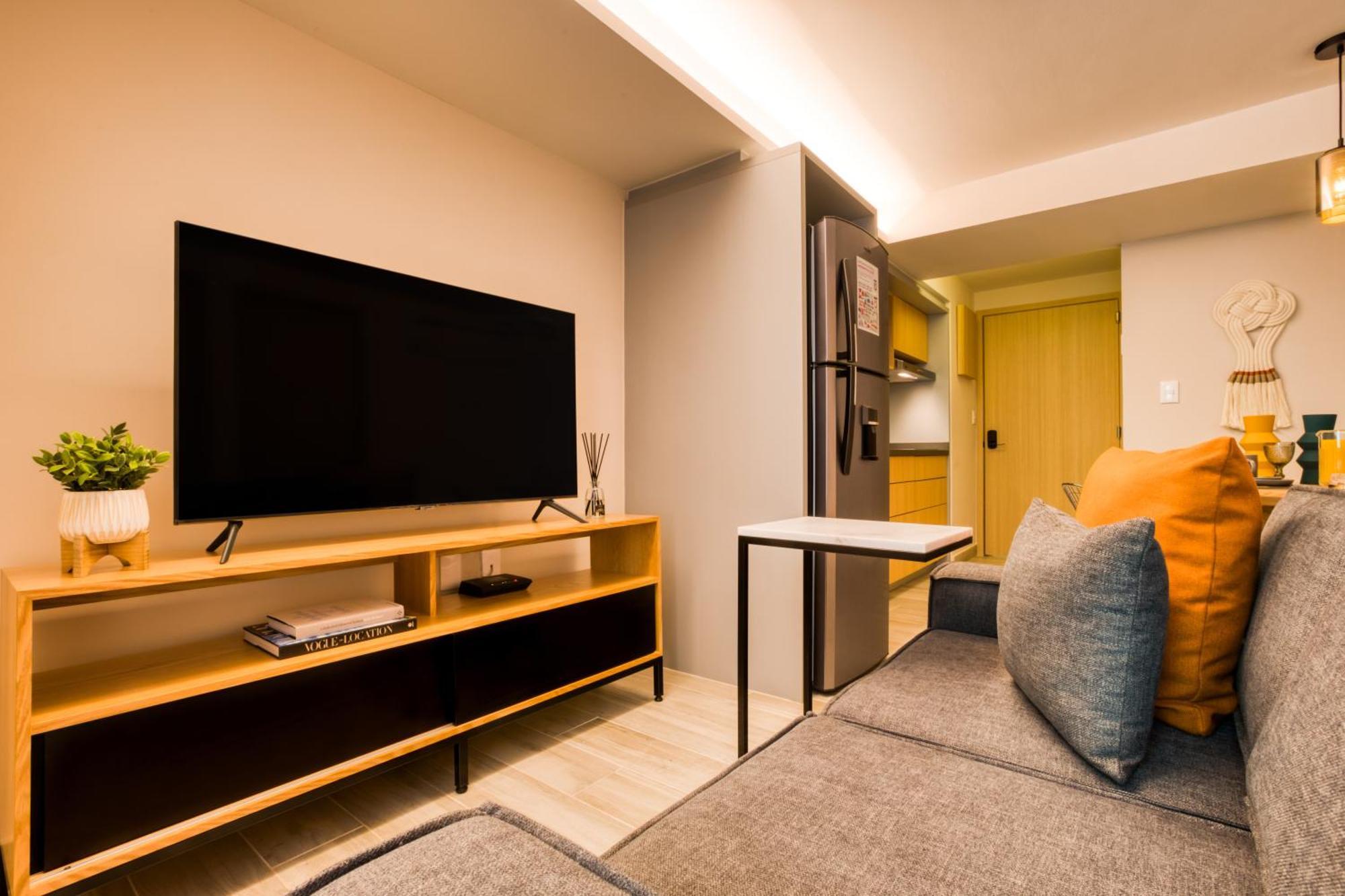Uliv Parque Lincoln Apartman Mexikóváros Szoba fotó